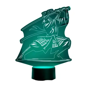چراغ خواب مدل بالبینگ مبارزه سیاه