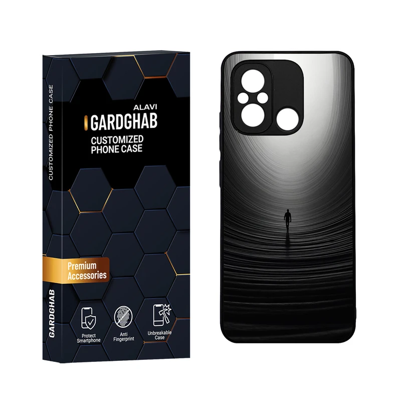 کاور گارد قاب مدل دورژله ای پسرانه مناسب برای گوشی موبایل شیائومی Poco C55 / Redmi 12c