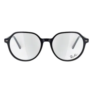 فریم عینک طبی گرد ری بن مدل 0RB5395-F-2000 مناسب برای صورت مربع، مستطیل، قلب و لوزی