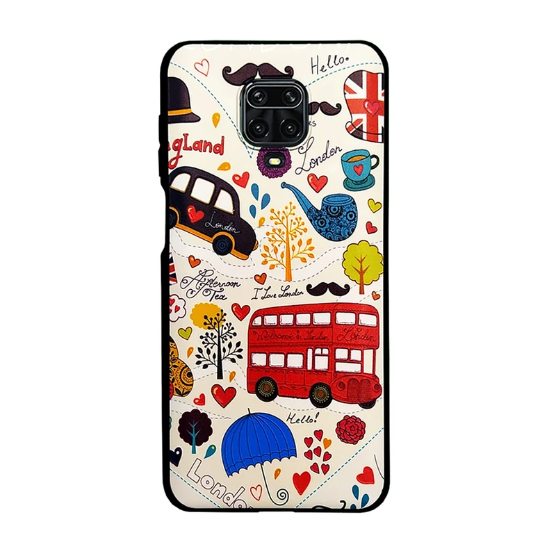 کاور مدل لندن کد 01 مناسب برای گوشی موبایل شیائومی Redmi Note 9S / Note 9 Pro / Note 9 Pro Max 
