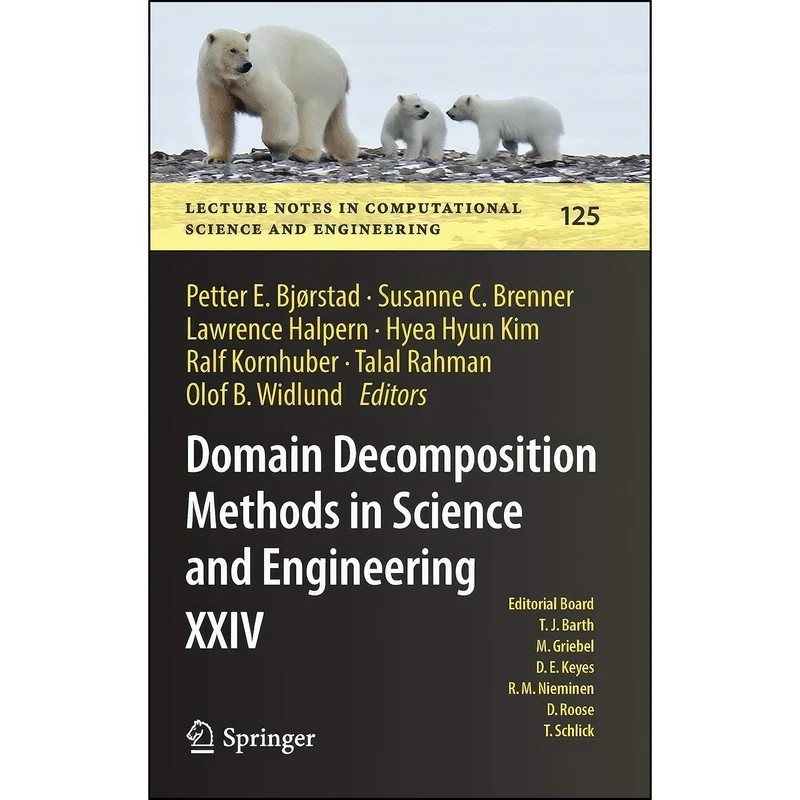 کتاب Domain Decomposition Methods in Science and Engineering XXIV  اثر جمعي از نويسندگان انتشارات Springer