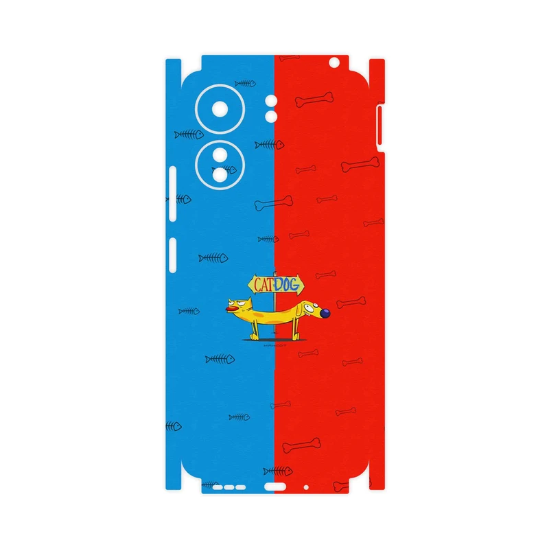 برچسب پوششی ماهوت مدل CatDog-FullSkin مناسب برای گوشی موبایل شیائومی Redmi 13C