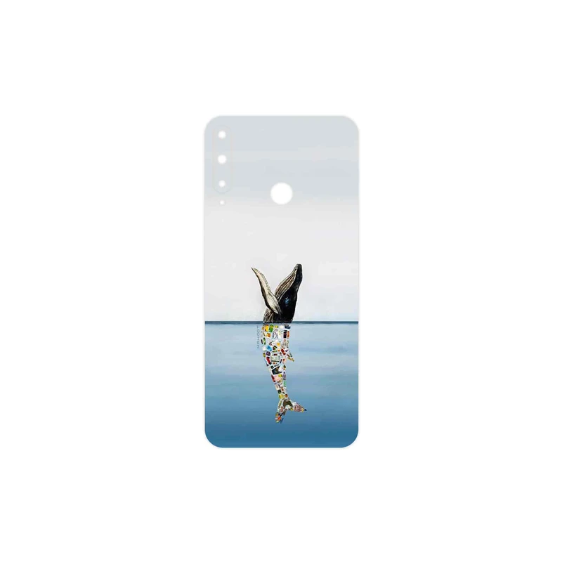 برچسب پوششی ماهوت مدل Collage of Sea Trash مناسب برای گوشی موبایل هوآوی Y7p