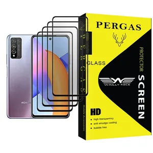 Waily Nice Pergas Glass MIX004 Screen Protector For  10X Lite Pack Of 4