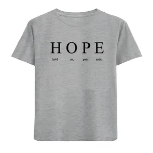 تی شرت آستین کوتاه پسرانه مدل N114 HOPE