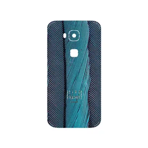 MAHOOT Turquoise feathers Cover Sticker for Huawei Ascend G8