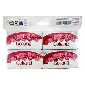 دستمال کاغذی 250 برگ گلرنگ کد 02 بسته 4عددی