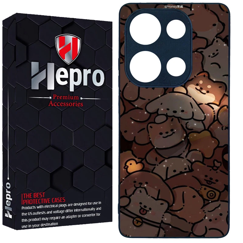 کاور هپرو طرح فانتزی مدل TPU مناسب برای گوشی موبایل شیائومی REDMI NOTE 13 PRO 4G