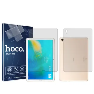 Hoco transparent screen protector HyGEL model suitable for Huawei MatePad 10.8 tablet along with tablet back protector