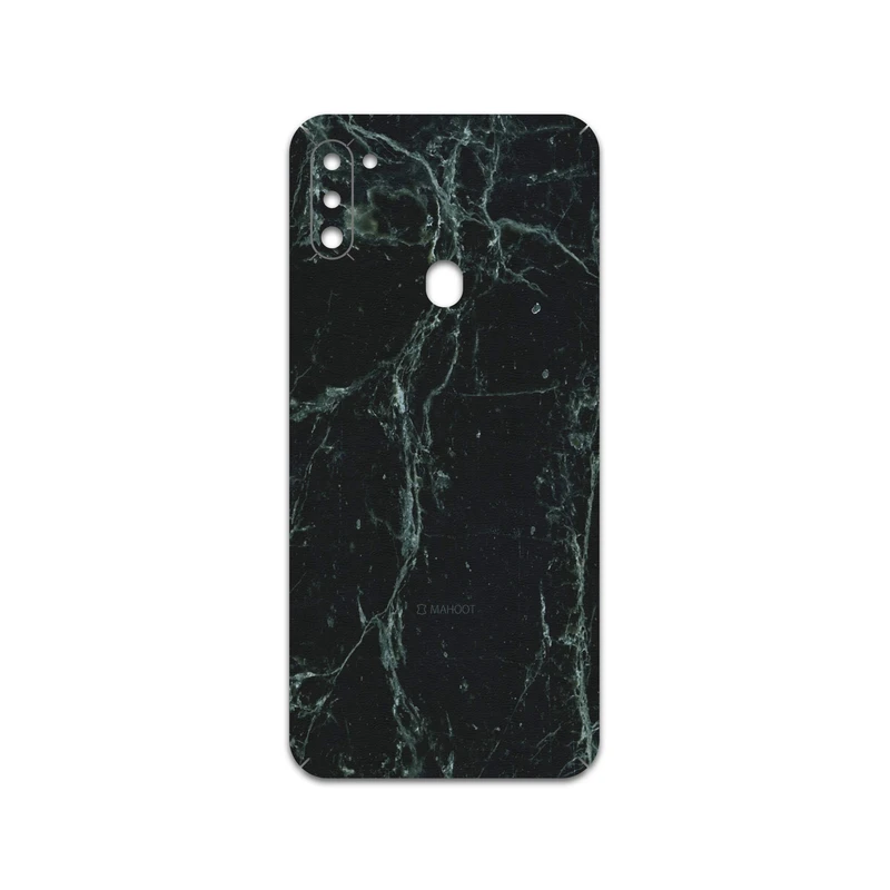 برچسب پوششی ماهوت مدل Graphite-Green-Marble مناسب برای گوشی موبایل سامسونگ Galaxy A11