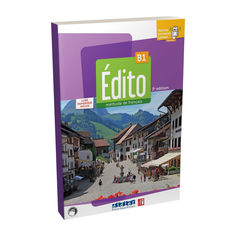 کتاب Edito B1 second edition اثر Pinson Cecile انتشارات Didier کتاب Edito B1 second edition اثر Pinson Cecile انتشارات Didier