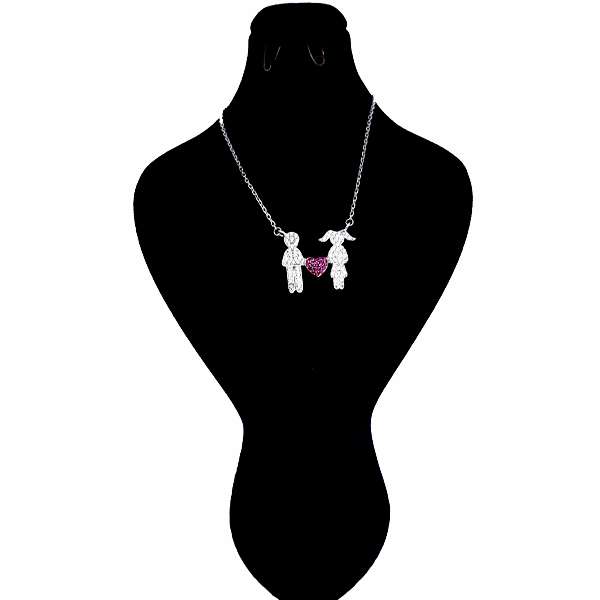 گردنبند نقره زنانه مدل 4348