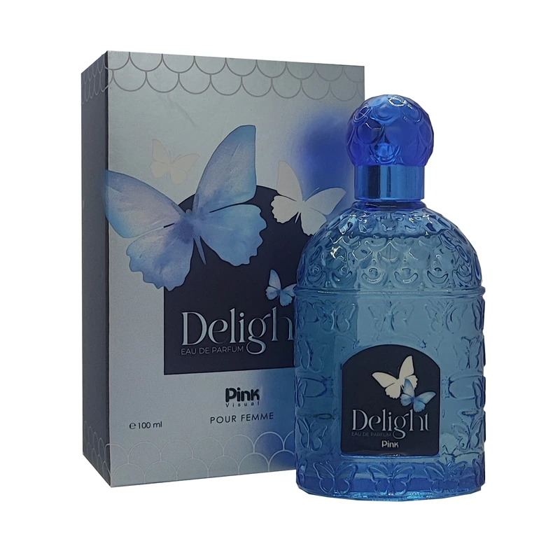 ادوپرفیوم زنانه پینک ویژوآل مدل Delight با رایحه گرم حجم 100 میلی‌لیتر