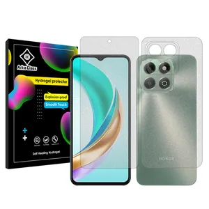 Arka Glass Tough model matte screen protector suitable for Honor X6b mobile phone along with the back of the phone protector