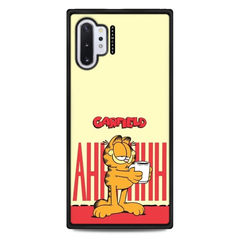 کاور آکام مدل AMC-WSGN10P-GARFIELD12 مناسب برای گوشی موبایل سامسونگ Galaxy Note 10 Plus