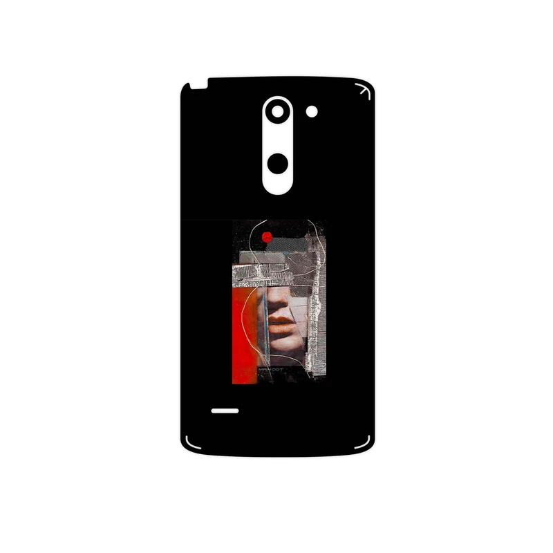 برچسب پوششی ماهوت مدل Collage of Mouth مناسب برای گوشی موبایل ال جی G3 Stylus