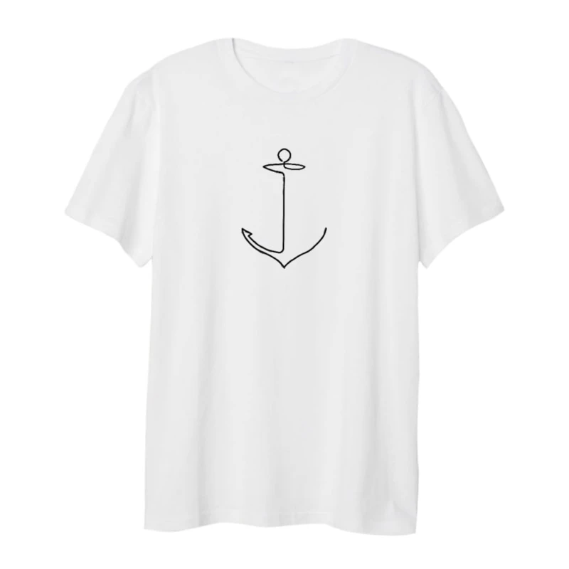 تی شرت لانگ زنانه مدل  لنگر کد3