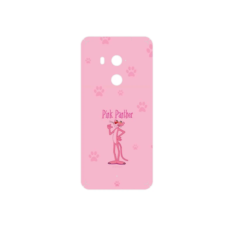 برچسب پوششی ماهوت مدل The Pink Panther مناسب برای گوشی موبایل اچ تی سی U11 Plus