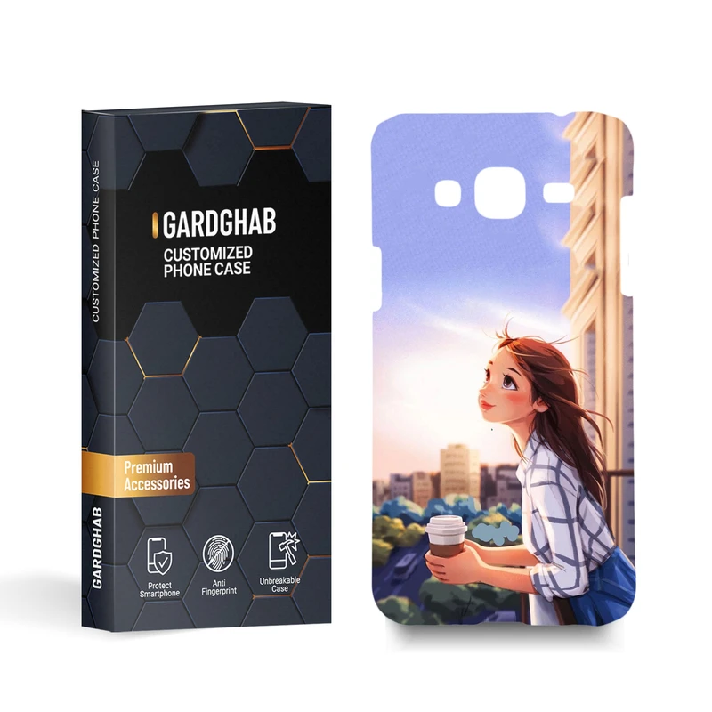 کاور گارد قاب مدل دخترانه مناسب برای گوشی موبایل سامسونگ Galaxy J3 2015