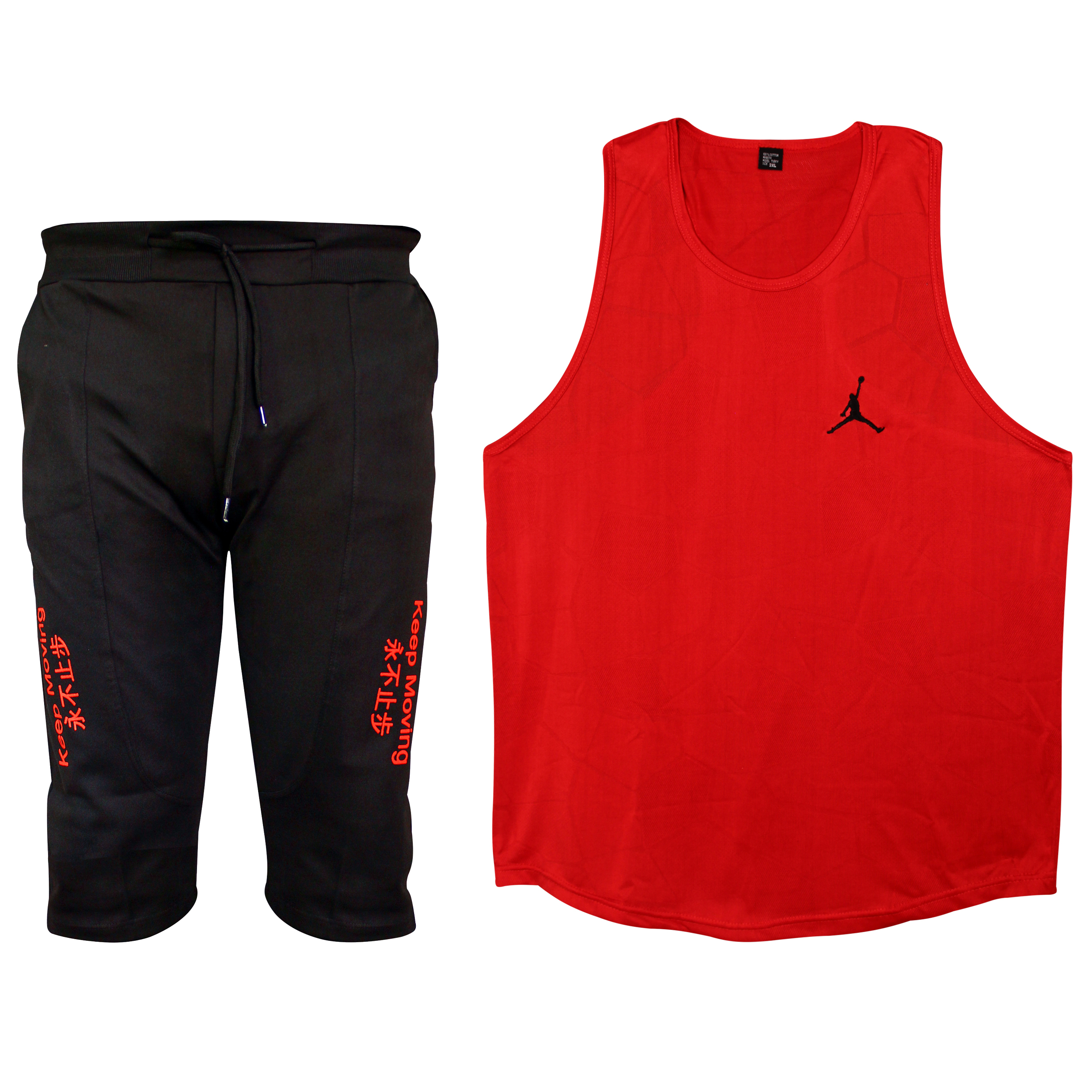 ست تاپ و شلوارک مردانه مدل AR-JO