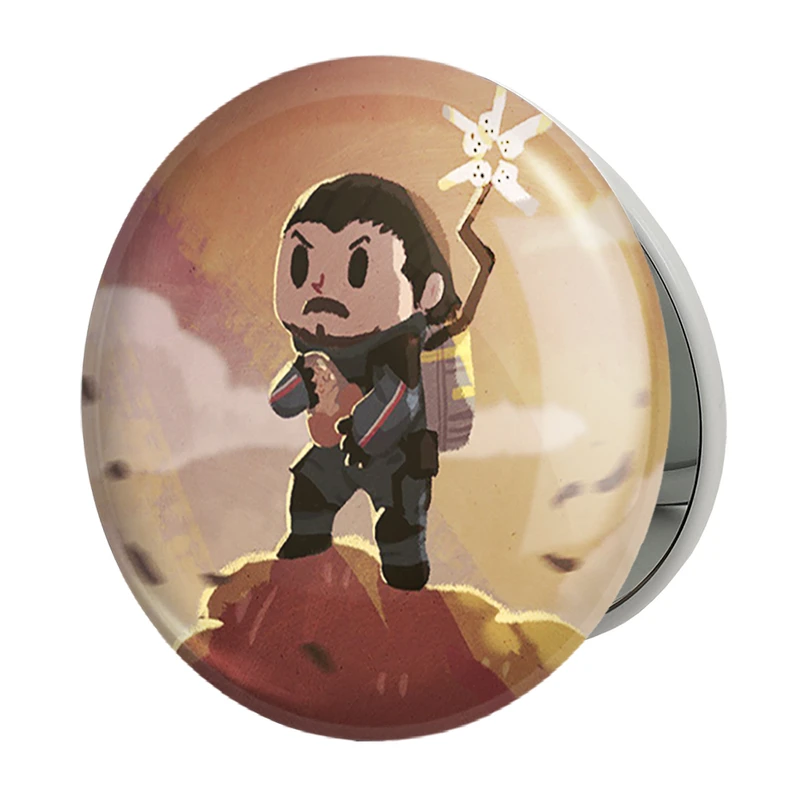 آینه جیبی خندالو طرح بازی دث استرندینگ (Death Stranding) مدل تاشو کد 35138