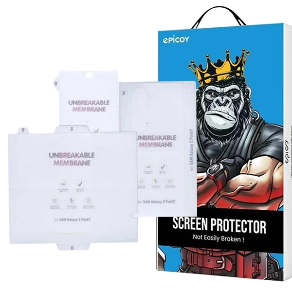 محافظ صفحه نمایش و پشت گوشی مات اپیکوی مدل Hydrogel-Matte مناسب برای گوشی موبایل سامسونگ Galaxy Z Fold 7 