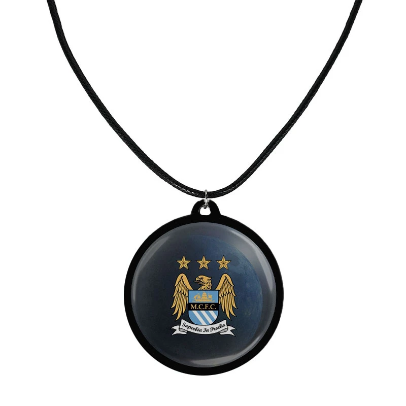 گردنبند مدل دوطرفه طرح باشگاه منچسترسیتی کد S4180