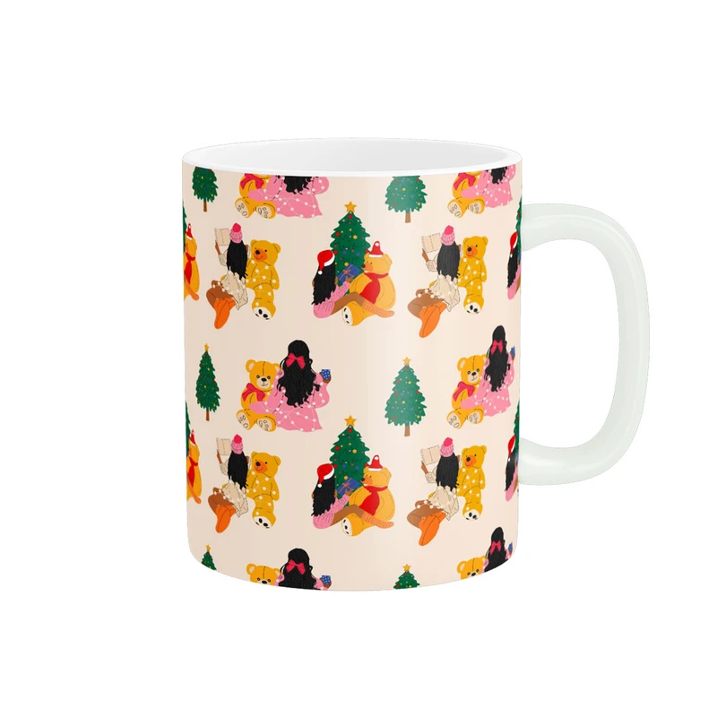 ماگ پادآفرین مدل عشق طرح قلب LOVE کد p6316