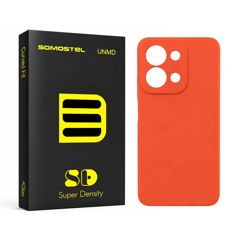 کاور سوماستل مدل سیلیکونی مناسب برای گوشی موبایل شیائومی Redmi 15C