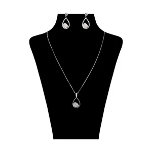 نیم ست نقره زنانه کد 105-9