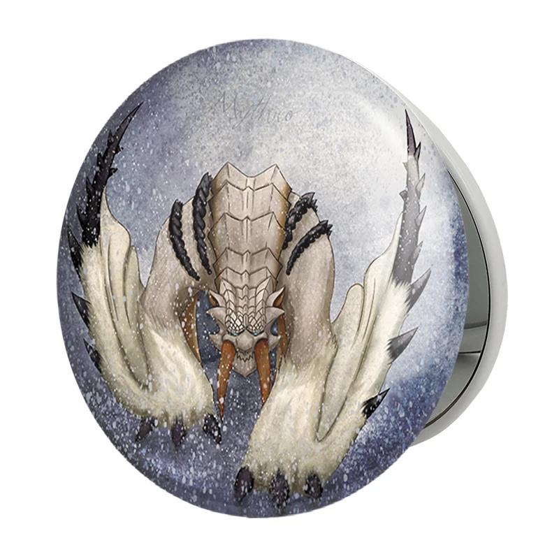 آینه جیبی خندالو طرح بازی شکارچی هیولا (Monster Hunter) مدل تاشو کد 33275