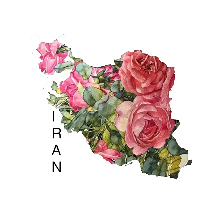 استیکر پارچه و لباس پاد آفرین مدل ایران کد 3683