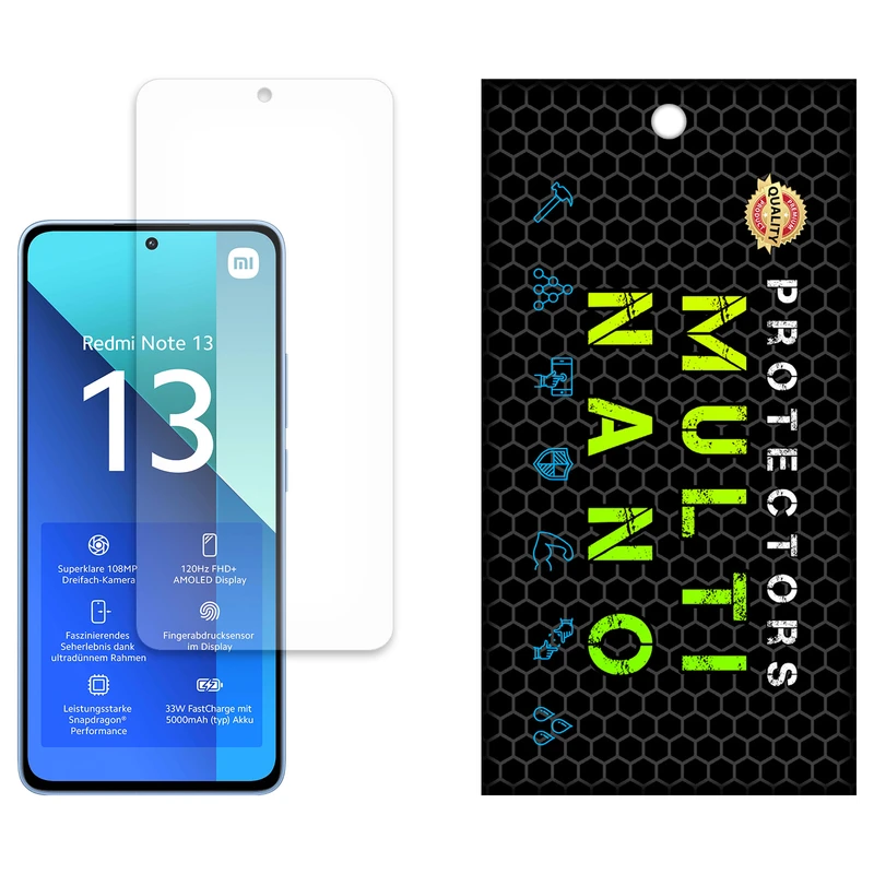 محافظ صفحه نمایش مات مولتی نانو مدل X-S1M مناسب برای گوشی موبایل شیائومی Redmi Note 13 4G