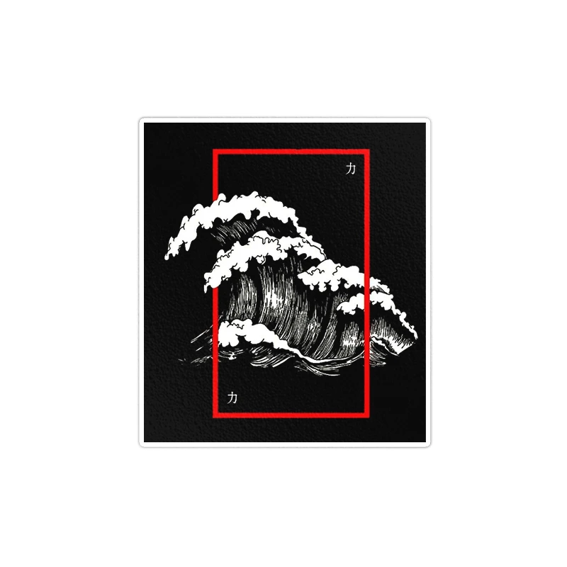   استیکر لپ تاپ ویندی دیزاین طرح ژاپن مدل vindi931