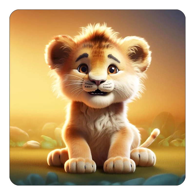 مگنت کاکتی طرح حیوانات کارتونی مدل mp27331