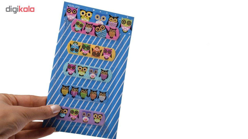 چسب زخم طرح جغد کد 070 بسته 5 عددی چسب زخم طرح جغد کد 070 بسته 5 عددی