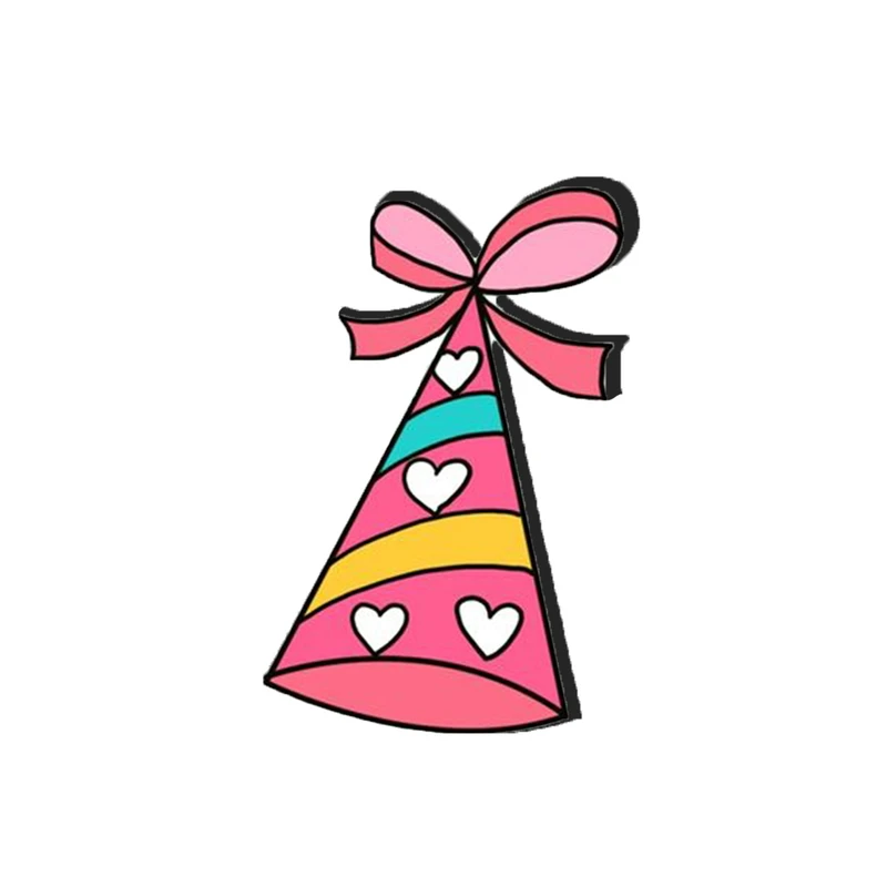 استیکر تزئینی موبایل و تبلت مدل کلاه کد 3411