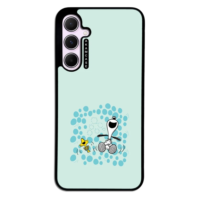 کاور آکام مدل AMC-WSGA35-SNOOPY-39 مناسب برای گوشی موبایل سامسونگ Galaxy A35