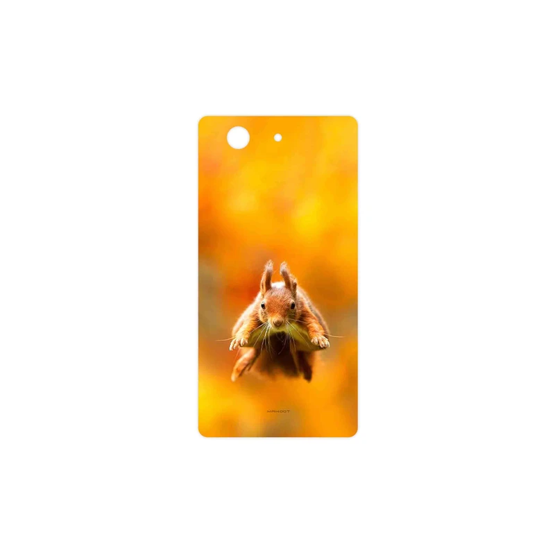 برچسب پوششی ماهوت مدل Squirrel مناسب برای گوشی موبایل سونی Xperia Z3 Compact