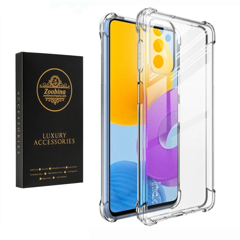 کاور زوبینا مدل Clear مناسب برای گوشی موبایل سامسونگ Galaxy M52