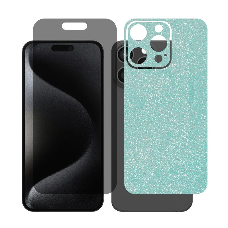 محافظ صفحه نمایش حریم شخصی گلس مدل Together مناسب برای گوشی موبایل اپل iPhone 16 Pro Max به همراه برچسب پوششی