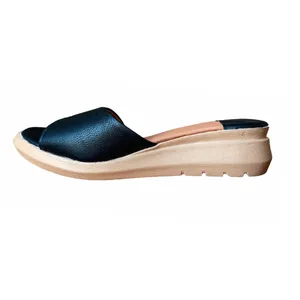 دمپایی زنانه چرم آفتاب مدل BN 103