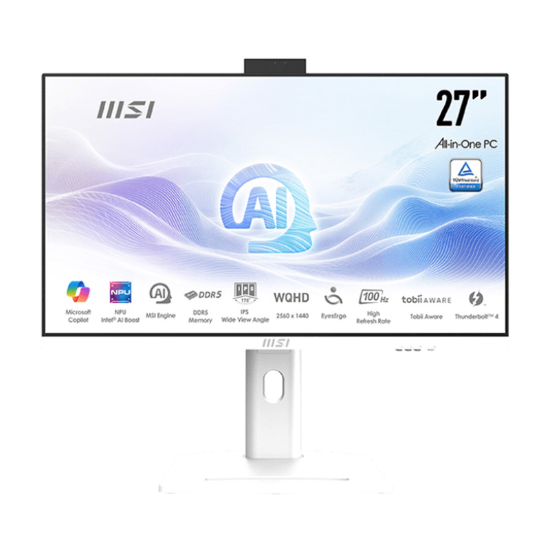 کامپیوتر همه کاره 27 اینچ ام اس آی مدل Modern AM273QP AI 1UM- Ultra 5 125H-16GB DDR5-1TB SSD-IPS