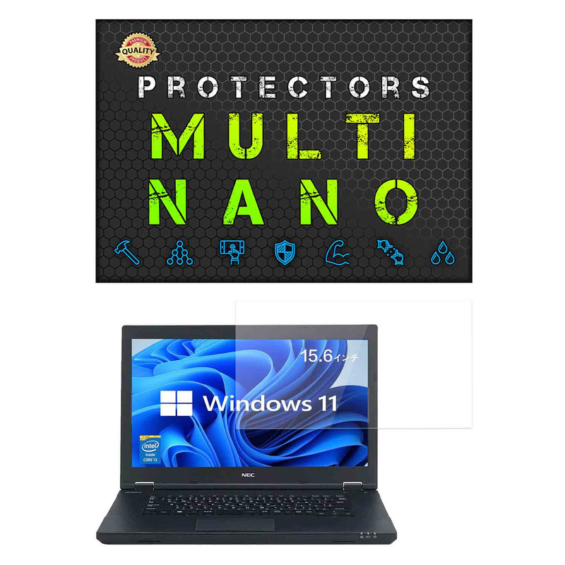 محافظ صفحه نمایش شفاف مولتی نانو مدل X-S1N مناسب برای لپ تاپ ان ای سی NEC VersaPro VX-U VK23LX-U 15.6 inch 2013