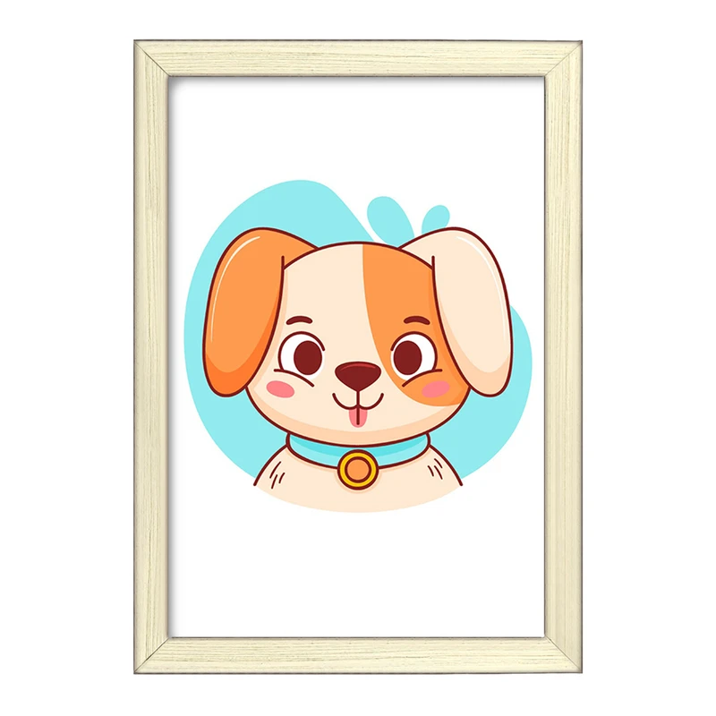 تابلو خندالو طرح سگ حیوانات بامزه کد 37142