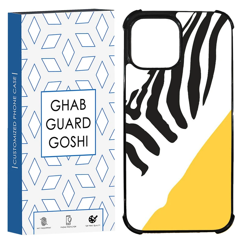 کاور قاب گارد گوشی طرح گورخر کد TPU-025 مناسب برای گوشی موبایل اپل Iphone 13 / 14