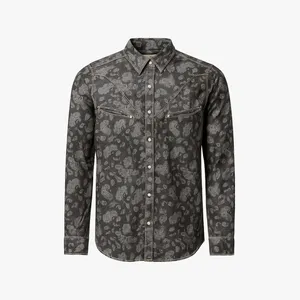 شومیز آستین بلند یقه برگردان زنانه مدل Velvet Ash