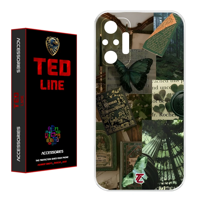 کاور تد لاین طرح کلاژ هنری کد 1118 مناسب برای گوشی موبایل شیائومی Redmi Note 10 Pro / Note 10 Pro Max