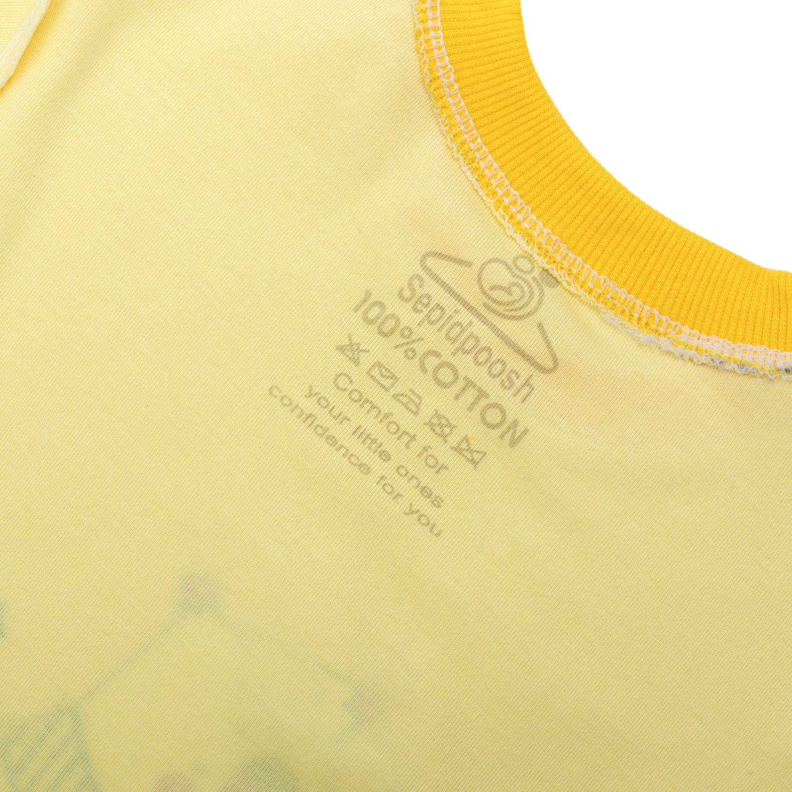 ست تی شرت آستین بلند و شلوار بچگانه سپیدپوش مدل Sleep کد 1402351 -  - 3