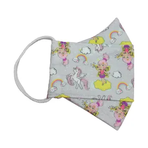  ماسک پارچه ای بچگانه طرح اسب تک شاخ